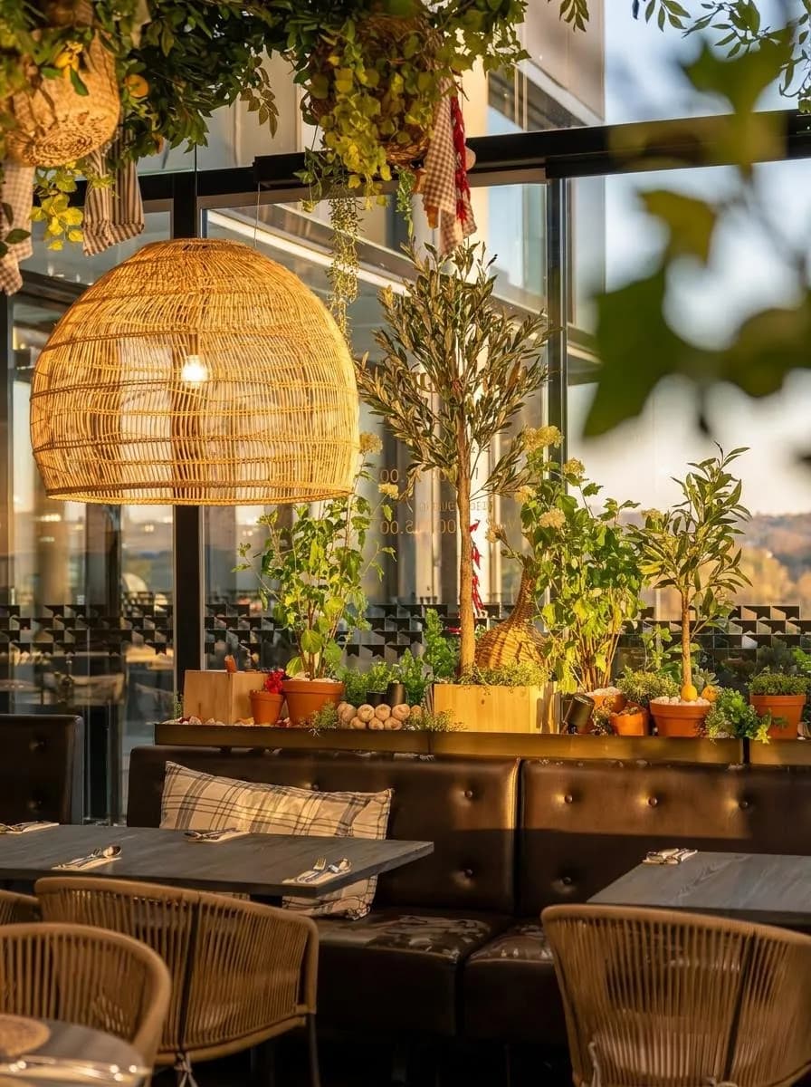 Golden-Hour Interior — After